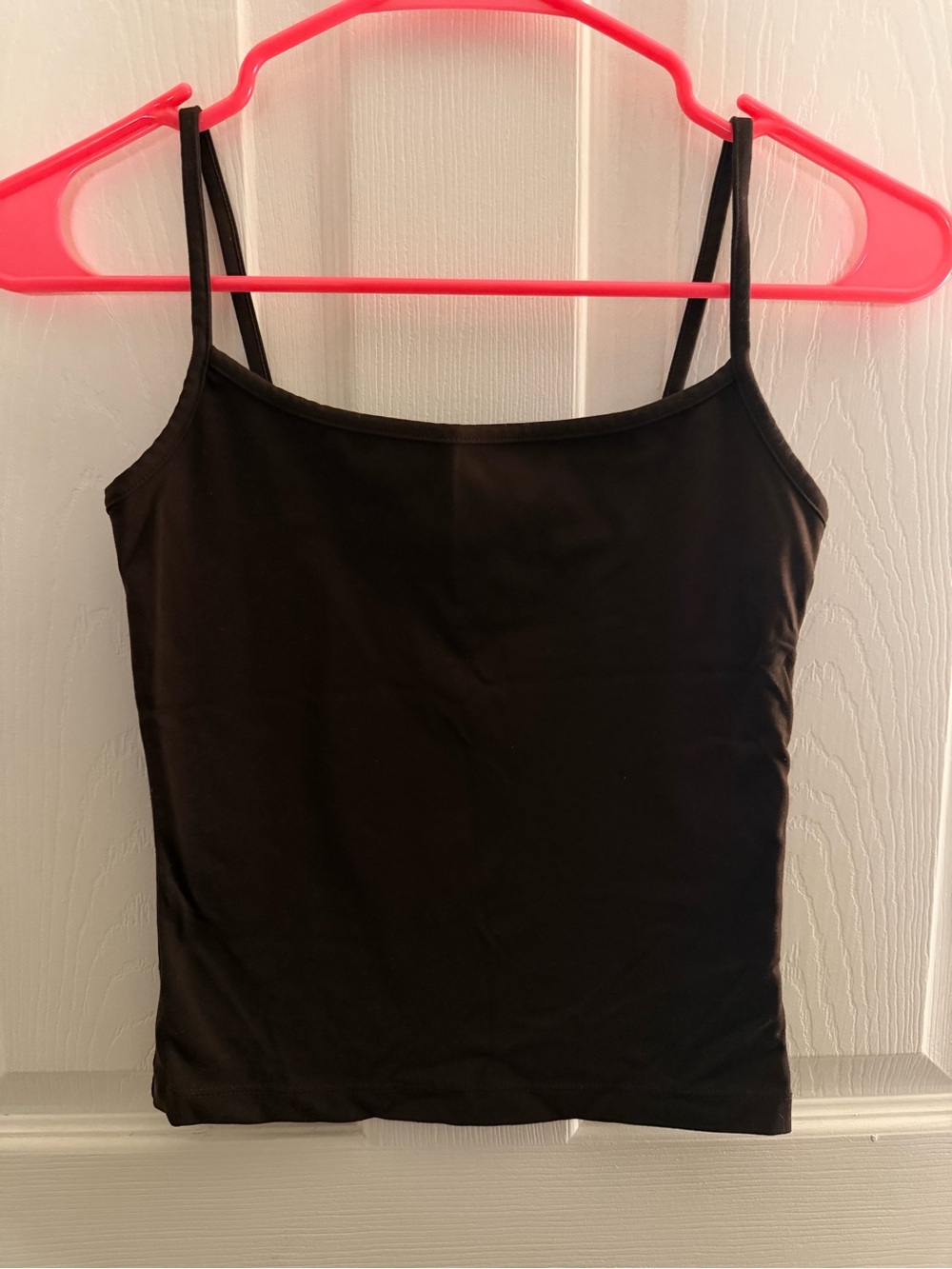 Garage brown tank top